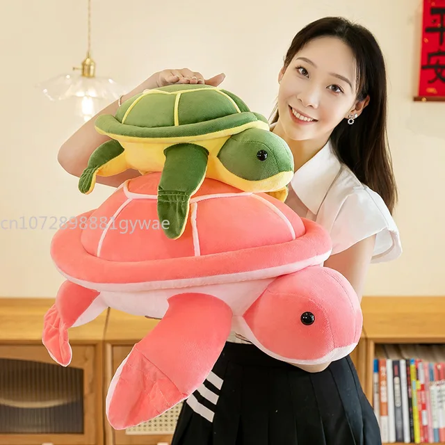 MINISO Simulated Turtle Plush Toy – Soft Doll & Pillow 2