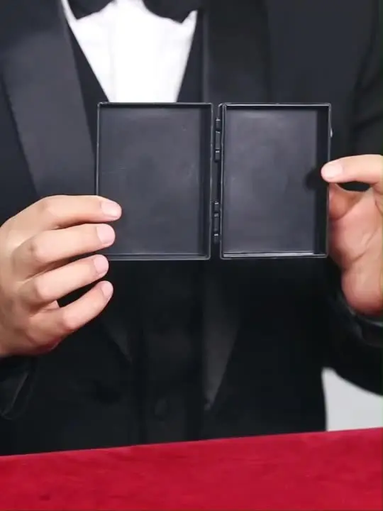 Caja De Mago Para Restaurar Papel Roto – Truco De Magia Profesional, Fácil De Usar, Tamaño 9.7x2x7.2 Cm, Ligera Y Portátil