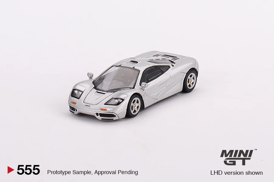 

MINI GT 1:64 McLare F1 Silver Diecast Model Car