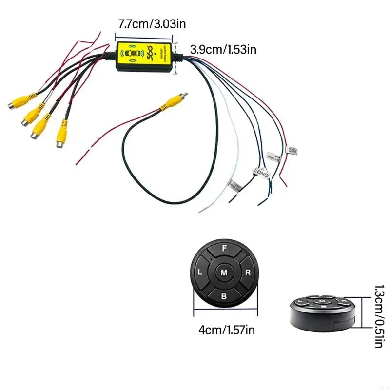 462A Advance Comprehensive Car Camera Adapter Converter System For Commercial