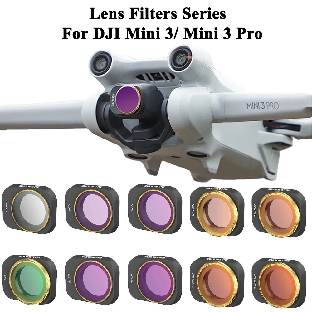 Filtres ND/PL pour DJI Mavic 3 Pro - Lot de 3 à 6 pièces