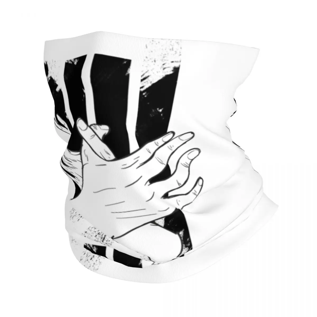 Cache-col Multifonction Imprimé Drapeau Albanie - 26x30 Cm - Polyester Respirant - Pour Course, Vélo, Randonnée, Ski