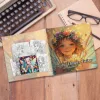 Beautiful Flower Fairny Coloring Book 24 Page Adult Picture Book Gift For Relieve Stress Kill Time Graffiti Painting Drawing Art 2