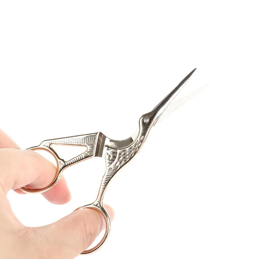 Description Picture 6 of itemStainless Steel Stork Embroidery Bird Cutters Crane Shears Sewing Tool Tailor Scissors Scissors