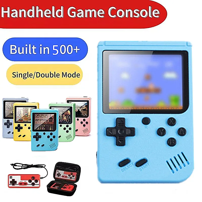 Built-in 500+ Classic games 5 inch arcade retro Console games console for Game boy Emulator TV Video Game Handheld Game Player 1