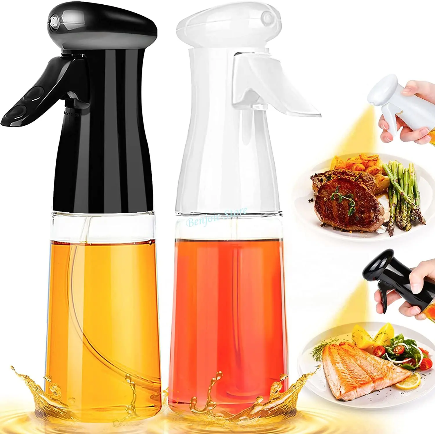 Oil spray bottle pulverizador aceite dispenser sprayer olive kitchen  accessories gadget cooking bbq barbacoa tools utensils sets - AliExpress