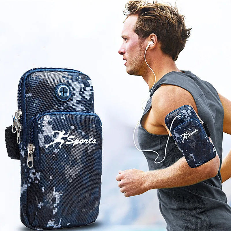 Waterproof Sports Armband Phone Case For IPhone For Samsung Huawei Universal Sport Phone Case Arm Band Running Bags