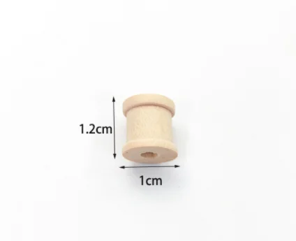 PH PandaHall 8pz Bobine di Legno Bobine da Cucito Rocchetto di Filo da Ricamo Vu