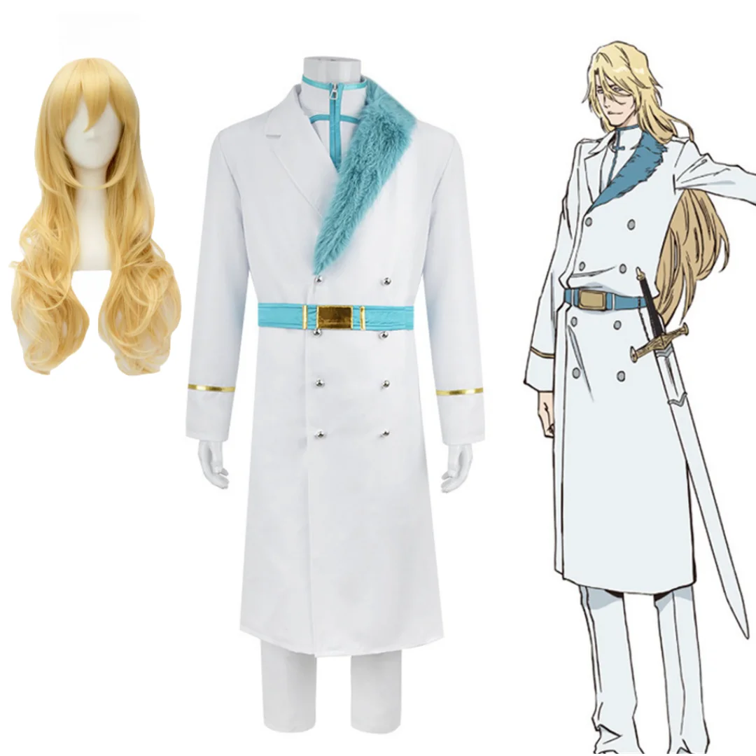 

Anime Bleach Thousand-Year Blood War Jugram Haschwalth Cosplay Costumes Wig Sets