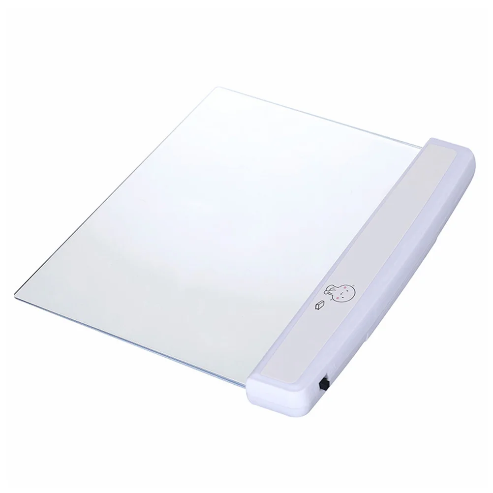 

Reading Light Convenient Lamp Panel Shaped Book Reading Light The Bed Eye Protection Night Plastic Student Table