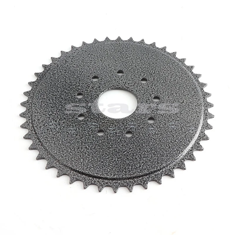 44T 9 holes 415 type Rear Sprocket For 49cc 60cc 66cc 80cc 2-Stroke Engine Motor Motorized Bicycles Motorized Bike Accessories chainsaw sprocket washer saw chain recoil starter kit for stihl 021 023 025 ms250 ms230 ms210 ms250 chainsaw accessories