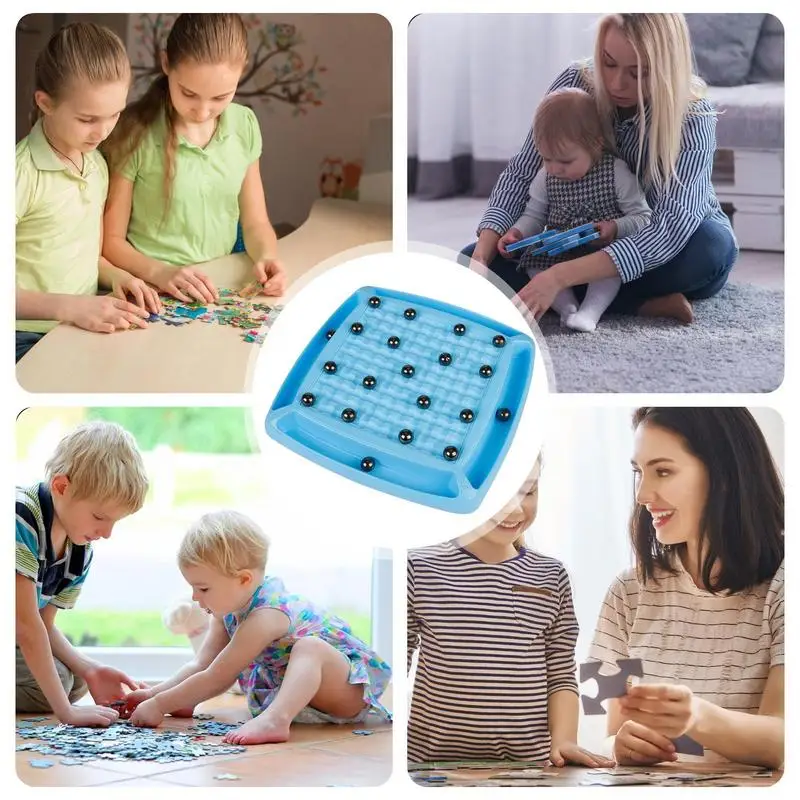 Jeu explorez ecs à induction magnétique, jeu de société coule parent-enfant,  pièces à effet magnétique, fête de famille, bureau - AliExpress