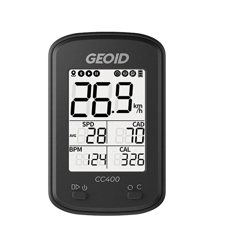 Geoid GPS,スピードメーター,ワイヤレス,マウンテンバイク,走行距離計,ケイデンスセンサーを備えたcc400自転車コンピューター|  AliExpress