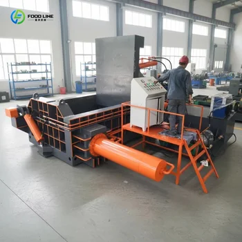 Pressa Industriale Personalizzata per Metallo, Compattatore di Rottami d'Acciaio, Macchina Bricchettatrice per Trucioli Metallici per Riciclo