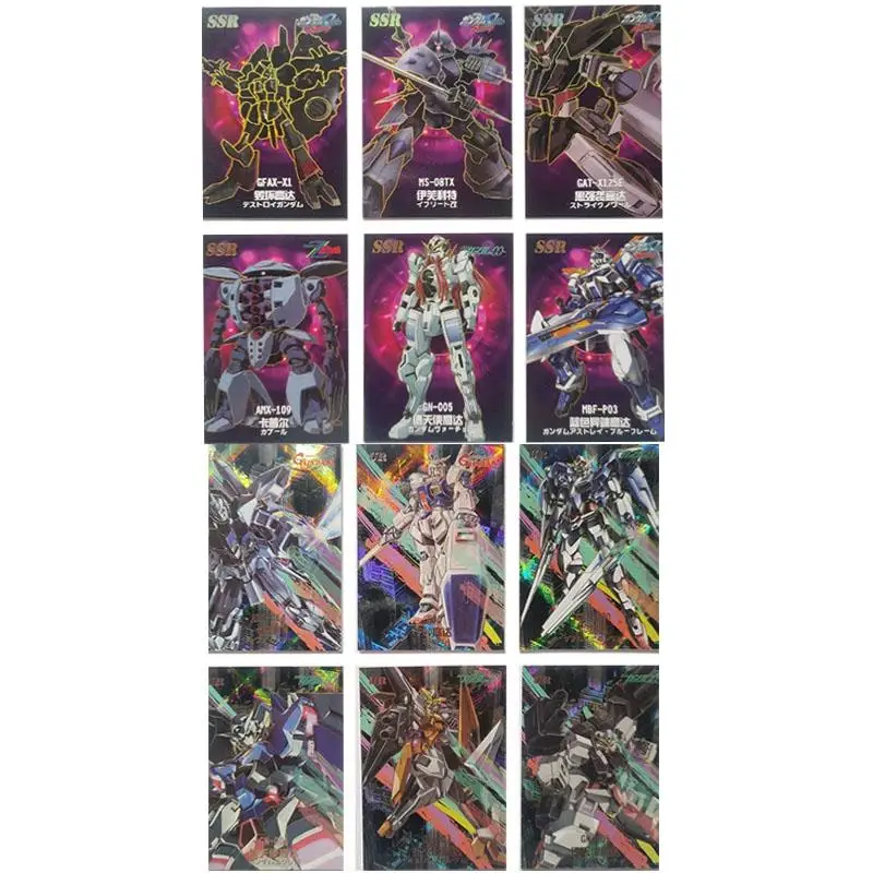 

Anime Mobile Suit Destroy Gundam Virtue Gundam Ssr Ur Card Game Collections Rare Cards Children's Toys Surprise Birthday Gifts