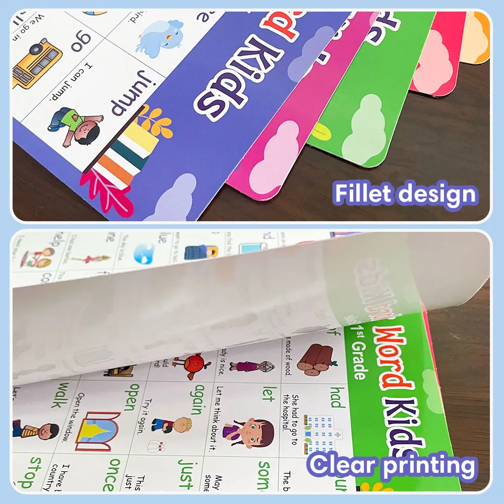 Pre K 1st 2nd 3rd Grade Kids Learning 220 English Sight Words Poster Educational Classroom Supplies Decoration Posters 5