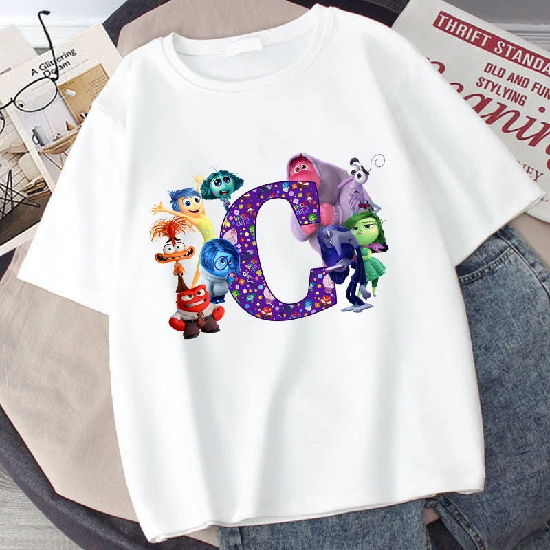 Camisetas Inside Mujer Disney Inside Out Camiseta De Algodón Para