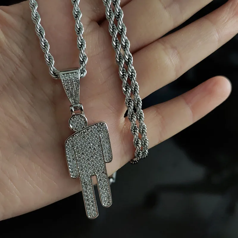 Blohsh Necklace For Men Stainless Steel 
