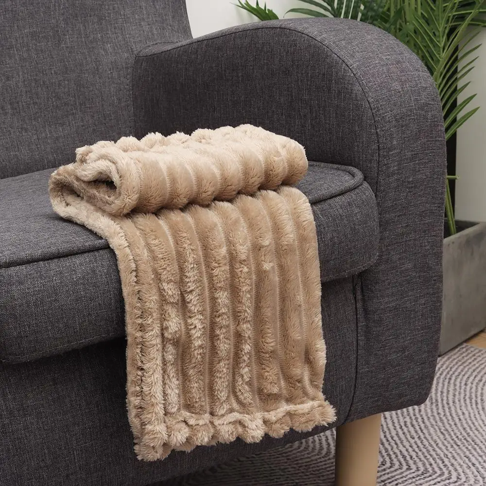 Double Sided Warm Blanket - color option