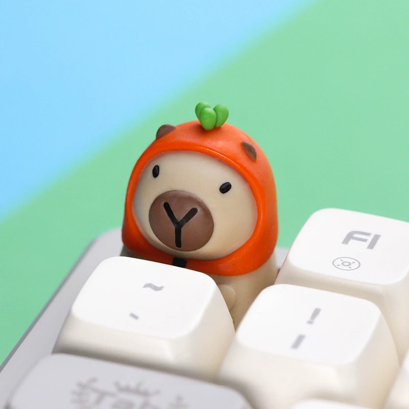Mecânico, Cute Artisan Keycap, Acessórios Presente