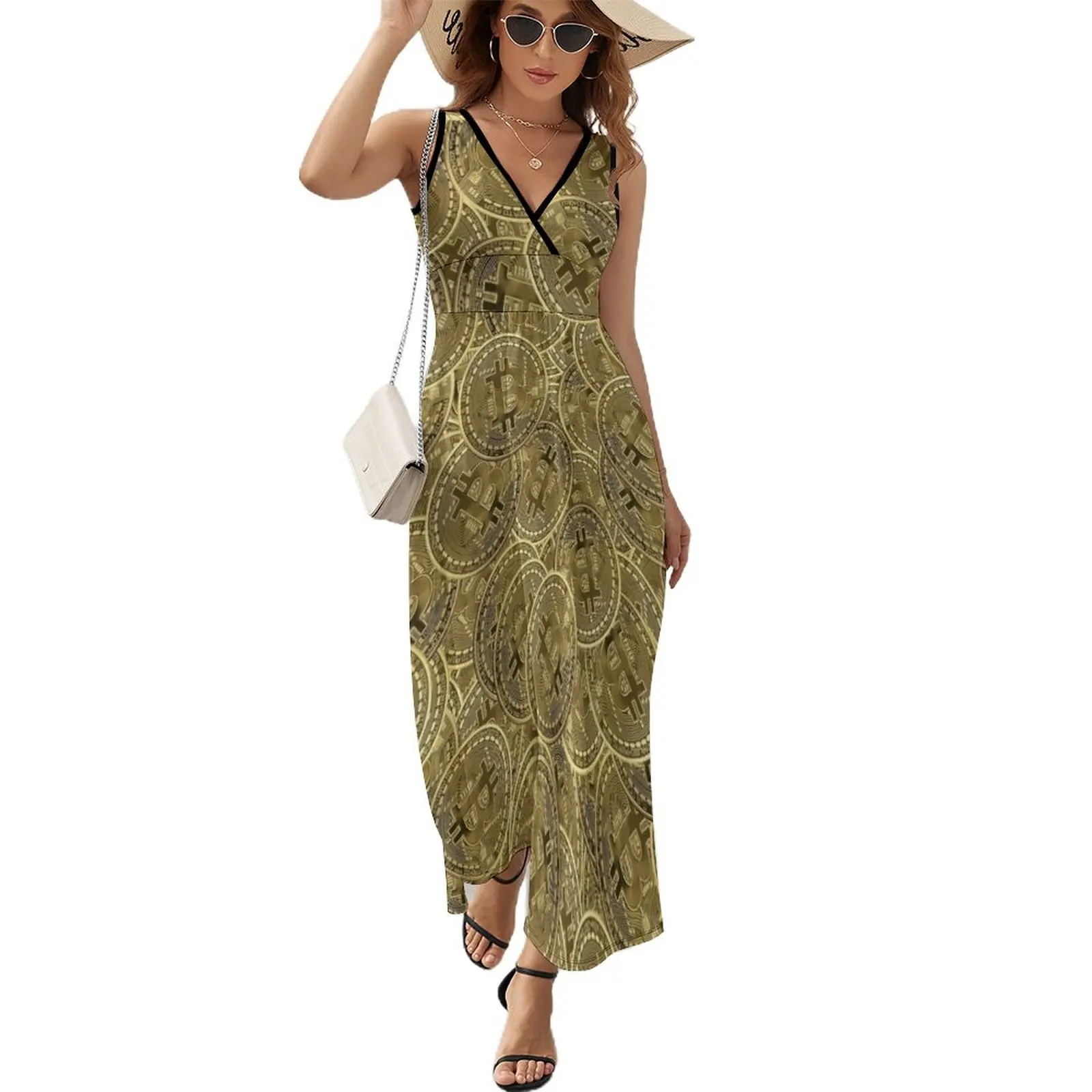 

Bitcoin Sleeveless Dress elegant and pretty women's dresses Dresses gala