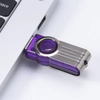 Rotatable USB Flash Drive 128GB Black Red Memory Stick Green Purple Pen Drive 32GB Blue Pendrive Free Key Chain Silver U Disk 4