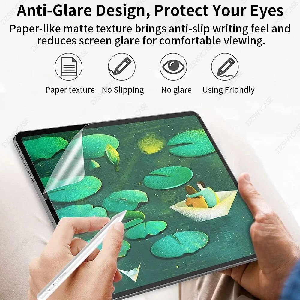 Matte Paper-Like Screen Protector, 2-Pack