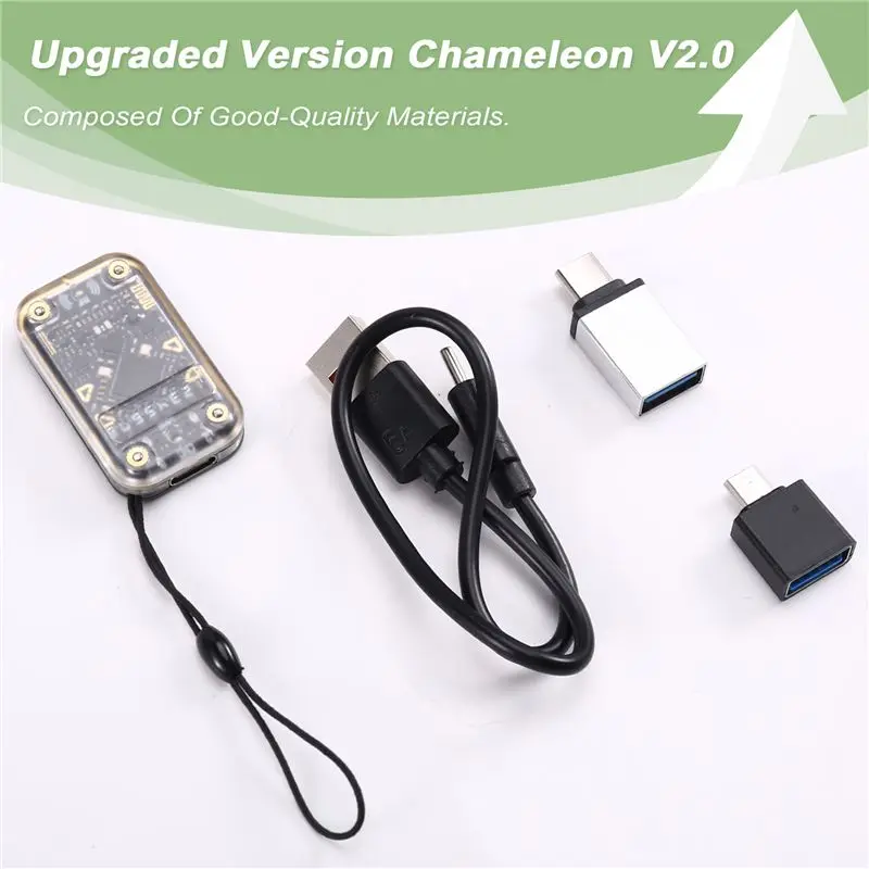A42T-카멜레온 V2.0 리스타트 기능이 있는 RFID 스마트 칩 리더 에뮬레이터 125Khz 13.56Mhz 카드 디코딩 복사기 카멜레온 울트라