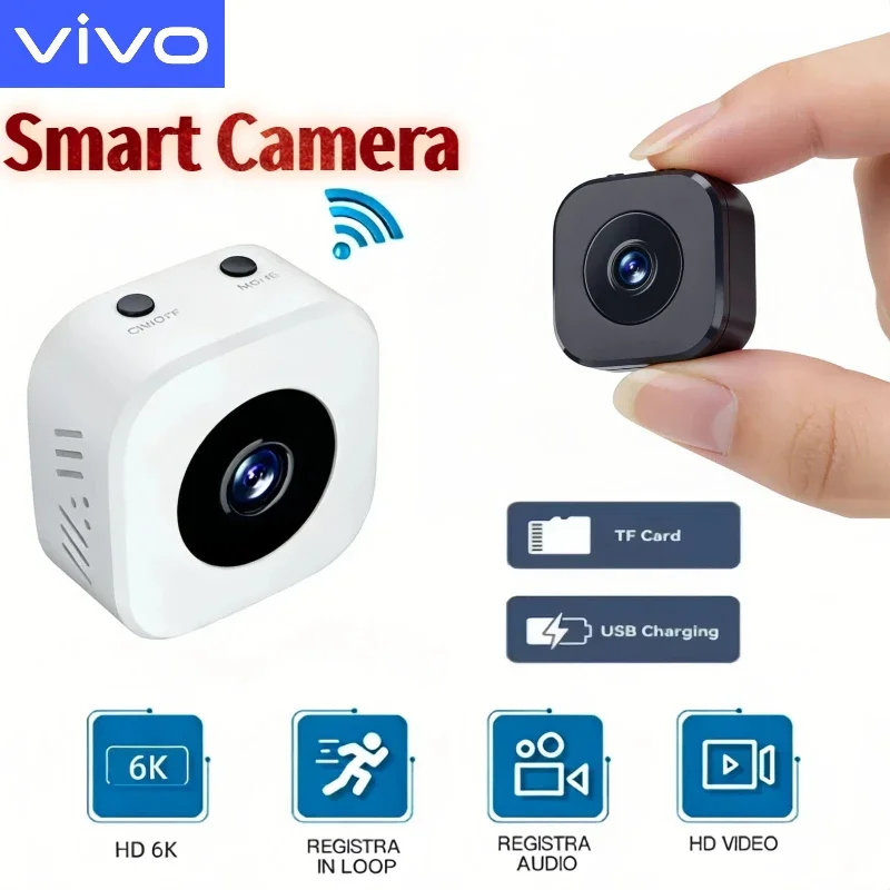 VIVO Security Camera 6K HD Mini WiFi Surveillance With 2 Way Audio Motion Detection Infrared Night Vision Security Camera 1