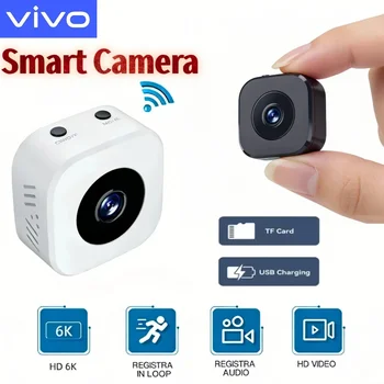 VIVO Security Camera 6K HD Mini WiFi Surveillance With 2 Way Audio Motion Detection Infrared Night Vision Security Camera 1