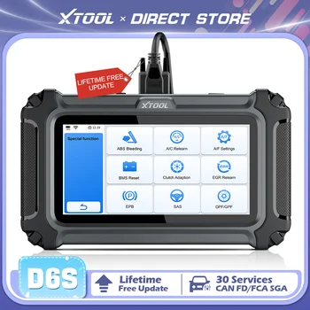XTOOL D6S Full System OBD2 Diagnostic Scanner 1