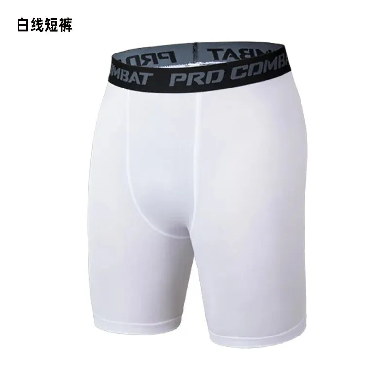 Men’s Sports Leggings, Bottoming Shorts, Quick-drying Stretch Fitness, Running, Track and Field, Basketball Training, Compressio Best Sellers In Men's Clothing