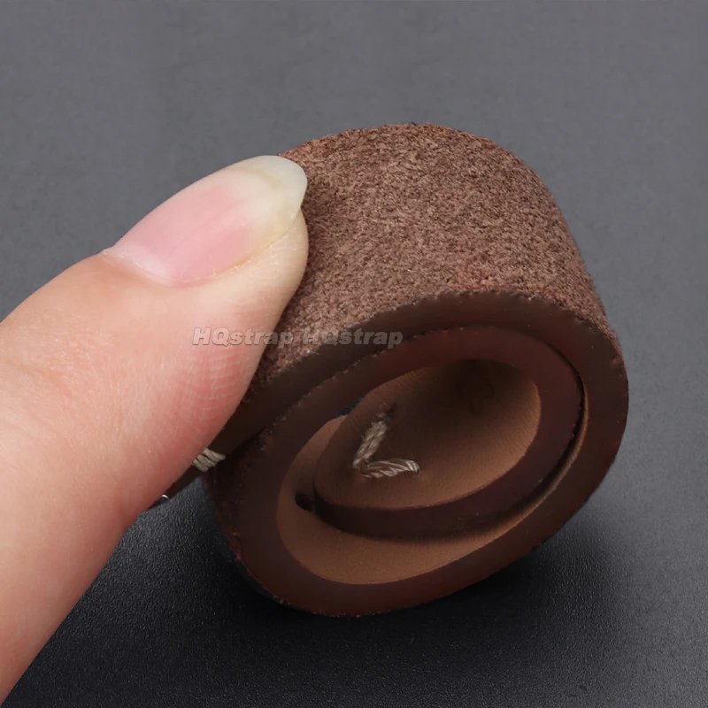 Vintage Suede Leather Quick-Release Watch Strap - Soft Replacement Wristband