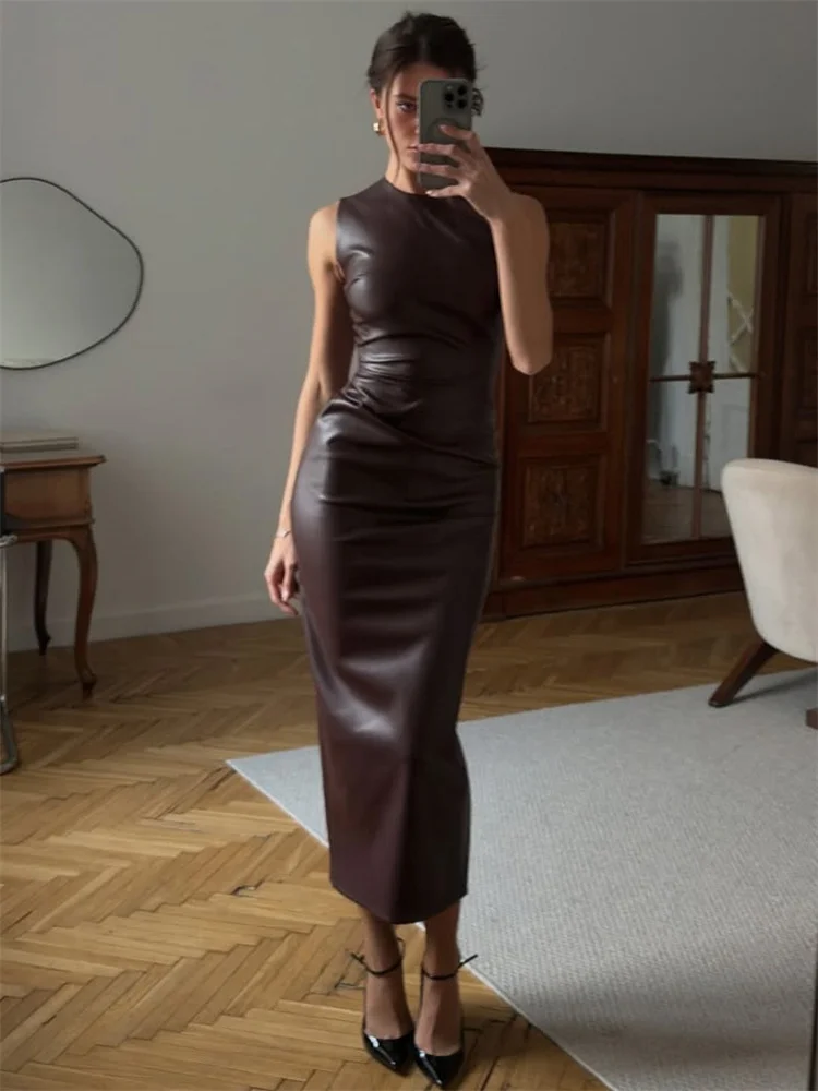 leather dresses women Dress fitvideo this belted faux leather cute outfit for first Size:17