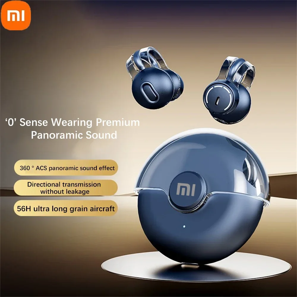 thumbnail image 1 of Auriculares de conducción ósea Xiaomi 360°ACS TWS inalámbricos con Bluetooth 5.3, auriculares deportivos con sonido en la oreja y micrófono, 1 of 4