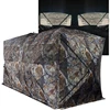 Bunkhouse Pop Up Portable 6 Person Side-by-Side Hunting Blind, Footprint: 140"x70" with 80" Height 1