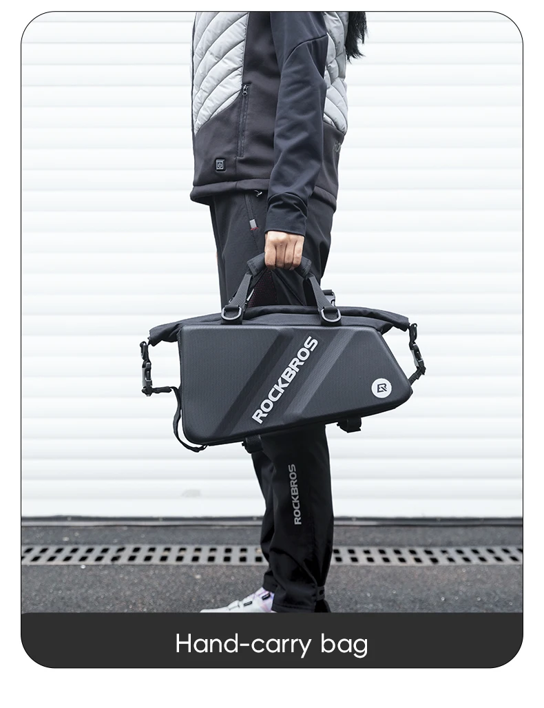 pannier bag capacity demonstration