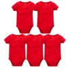 Kavkas Baby Boy Clothes 3 5 Pcs/Set 100% Cotton Summer Girls Bodysuit Short Sleeve Newborn 0-3M Clothing 3