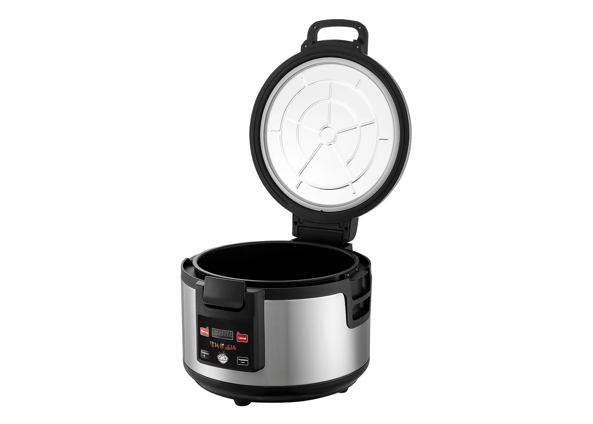 Okicook Smart Panel 19 Liters Commercial Rice Warmer Stainless Steel Non Stick Pot Restaurant Food Warmer Equipment