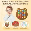 Parent-child Interaction Board Game Geometric Shape Color Cognitive 3D Puzzle Children Reaction Learning Board Developmental Toy 2