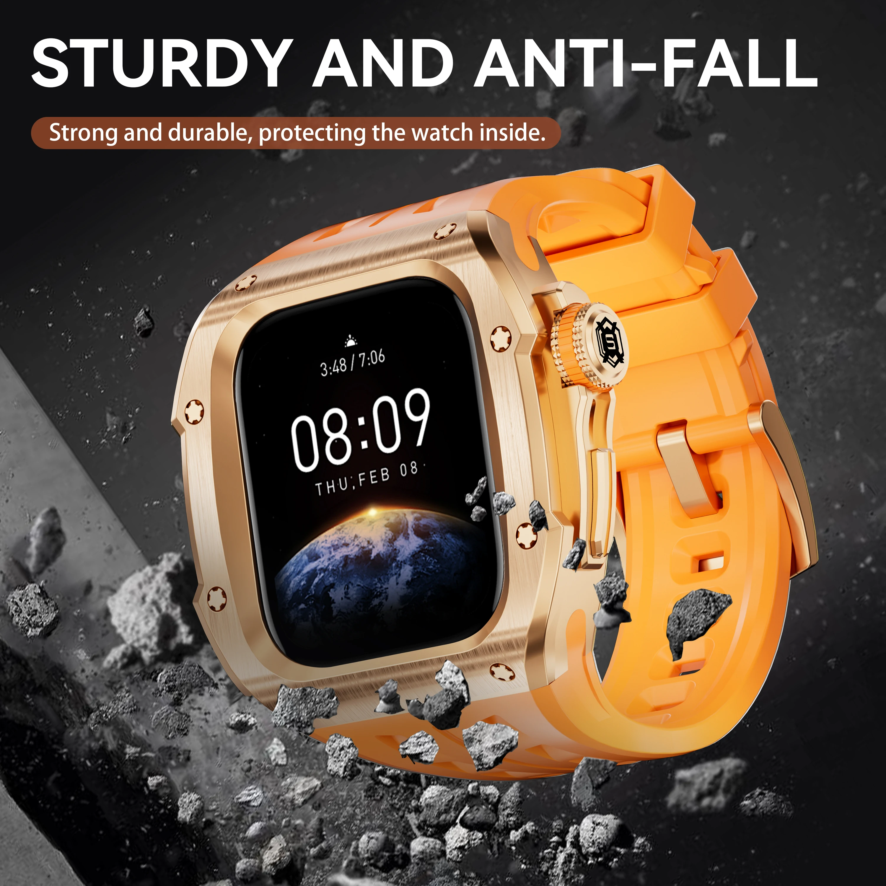 Eco-Friendly Food-Grade 316 Stainless Steel Lightweight Shockproof Case