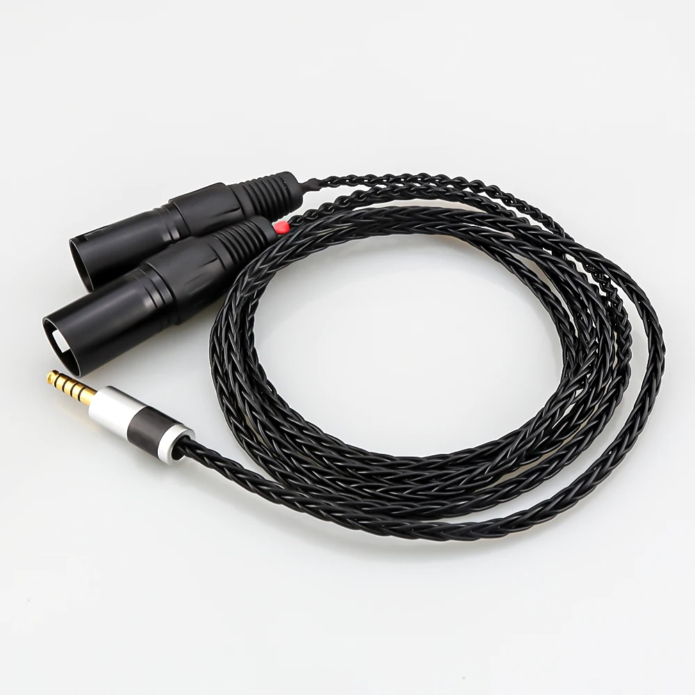 DIY 8 ھ ǹ  4.4mm 뷱 ̺, - 2x3  XLR 뷱    ̺ ڵ