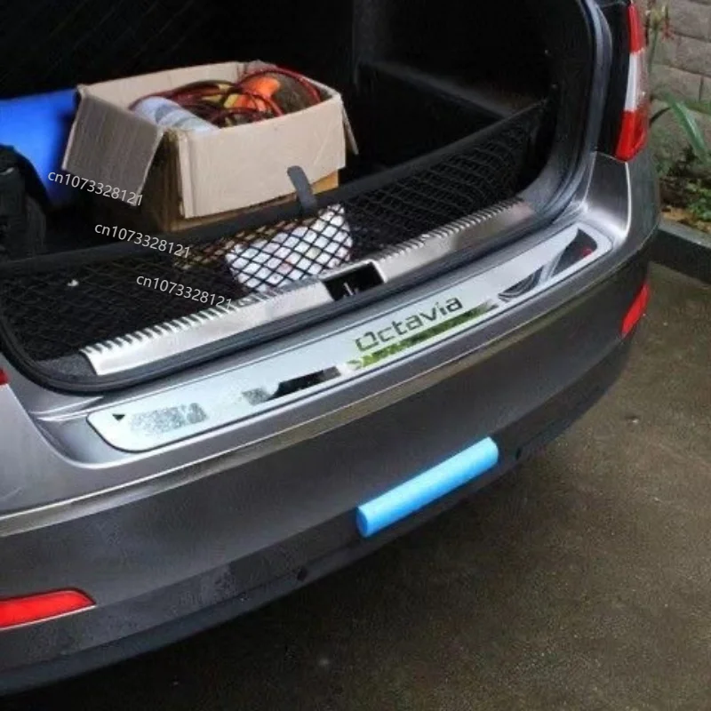 

Защита заднего бампера для Skoda Octavia A7 Sedan, стильный аксессуар для автомобиля 2015-2018