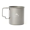 TOAKS Titanium 450ml Cup with Lid (Ultralight Version) Titanium Cup 0.3mm Thickness 62g Outdoor Camping Equipment 6
