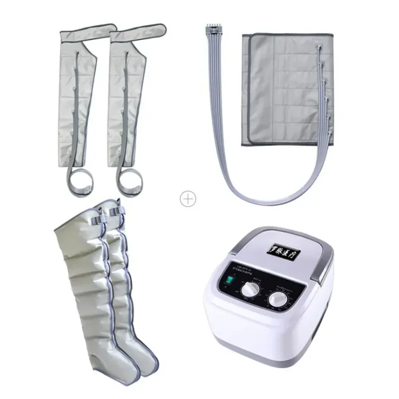 

6 Cavity Electric Air Pressure Leg Massager Calf Varicose Veins Therapy Device Automatic Cycle Relax Giver Old Man Good Gift