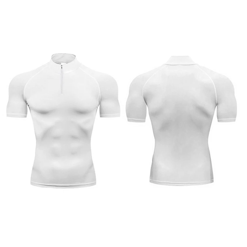 Compression T Shirt Sport T Shirt Short Sleeve T Shirt Running T Shirts Running T Shirt Fitness Clothes Men T Shirts Men Running Short Sleeve T-shirt Gym Clothes Summer Tight Fitness Polo Shirt