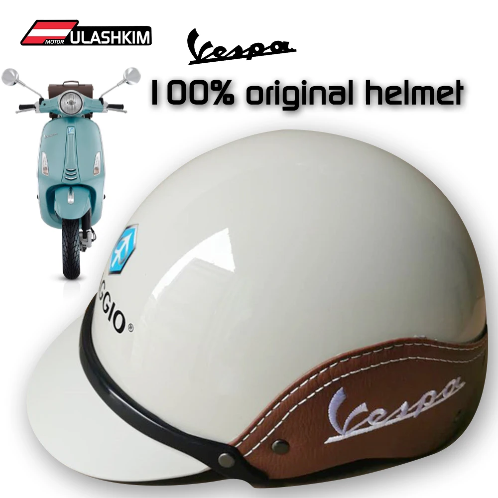 Vespa Universal Motorcycle Original Helmet For Vespa Scooter Retro Half