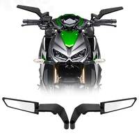 Motorcycle Side View Mirror For Kawasaki Z1000 Z900 Z800 Z750 Z650 Z400 Z300 Z250 Z125 Rearview Mirrors Kits Rotate Adjustable 1