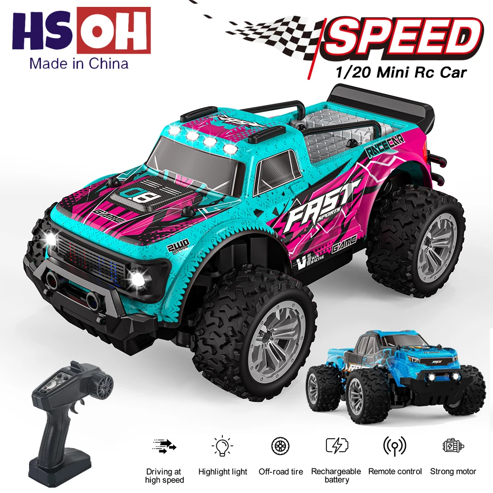 RC Off Road Climbing Truck with LED Light