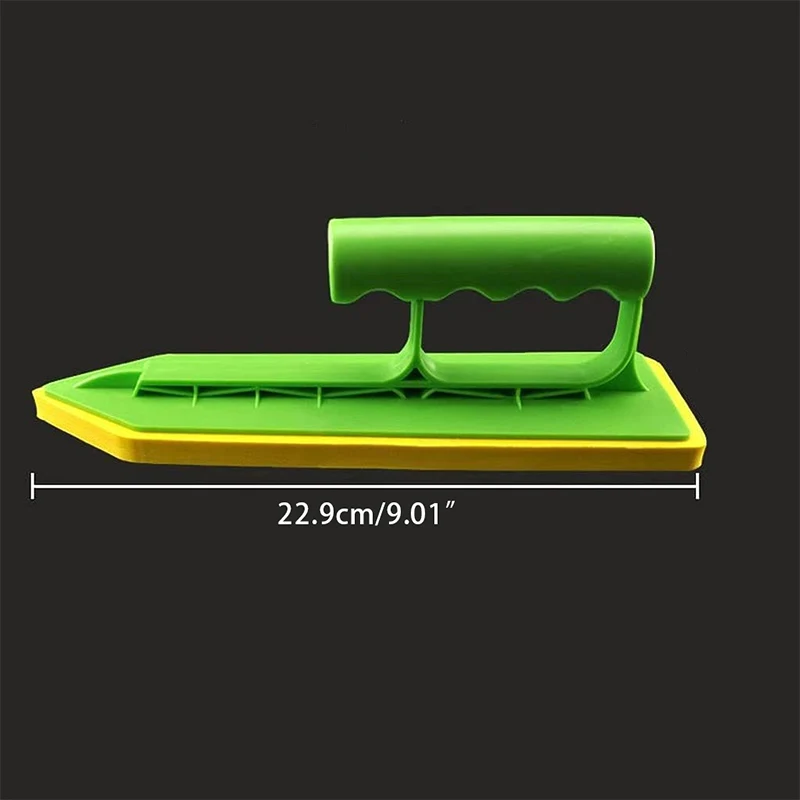 Silicone Caulking Tool Caulking Tools Caulking Tool Set Grout Trowel Plastering Trowel Tile Caulking Trowel Masonry Hand Builders Masons Sponge Trowel Wave Handle Plastering Bucket Length 22.9cm/9.02 Inches